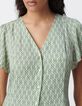 Robe verte LENZING&trade; ECOVERO&trade; ethnique Femme-4