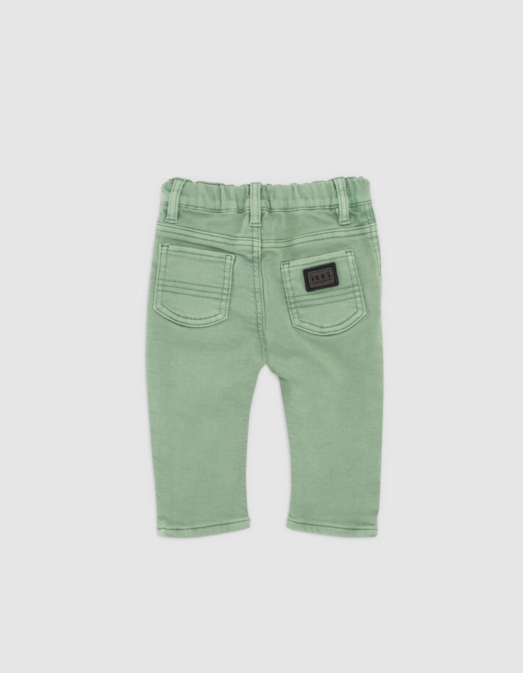 Vaqueros verde claro knitlook bebé niño -3