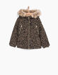 Parka léopard fille-2