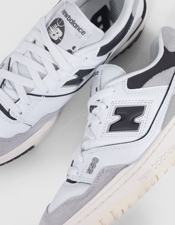 Baskets blanches NEW BALANCE 550 garçon-6