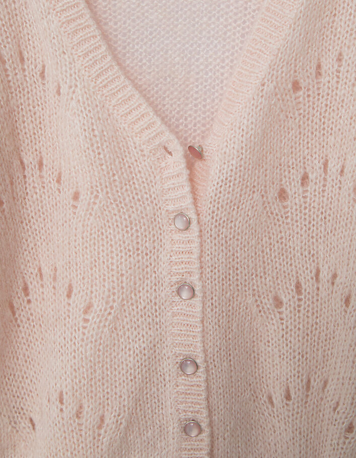 Roze vest voor meisjes - IKKS