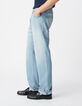 Neil verwaschene blaue Straight-Jeans-4