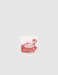 Roter Mädchenbikini mit Surf-Rocker-Print-6