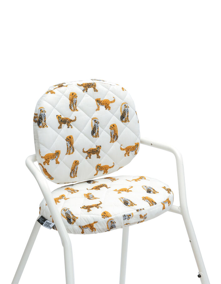 2 Kissen Tibu mit Jaguarprint für Stuhl CHARLIE CRANE - IKKS