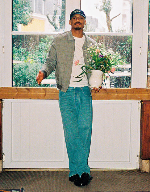 Jean barrel bleu Homme - IKKS