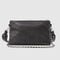 Women's black perforated leather The KINGSTON 111 bag - IKKS image number 2