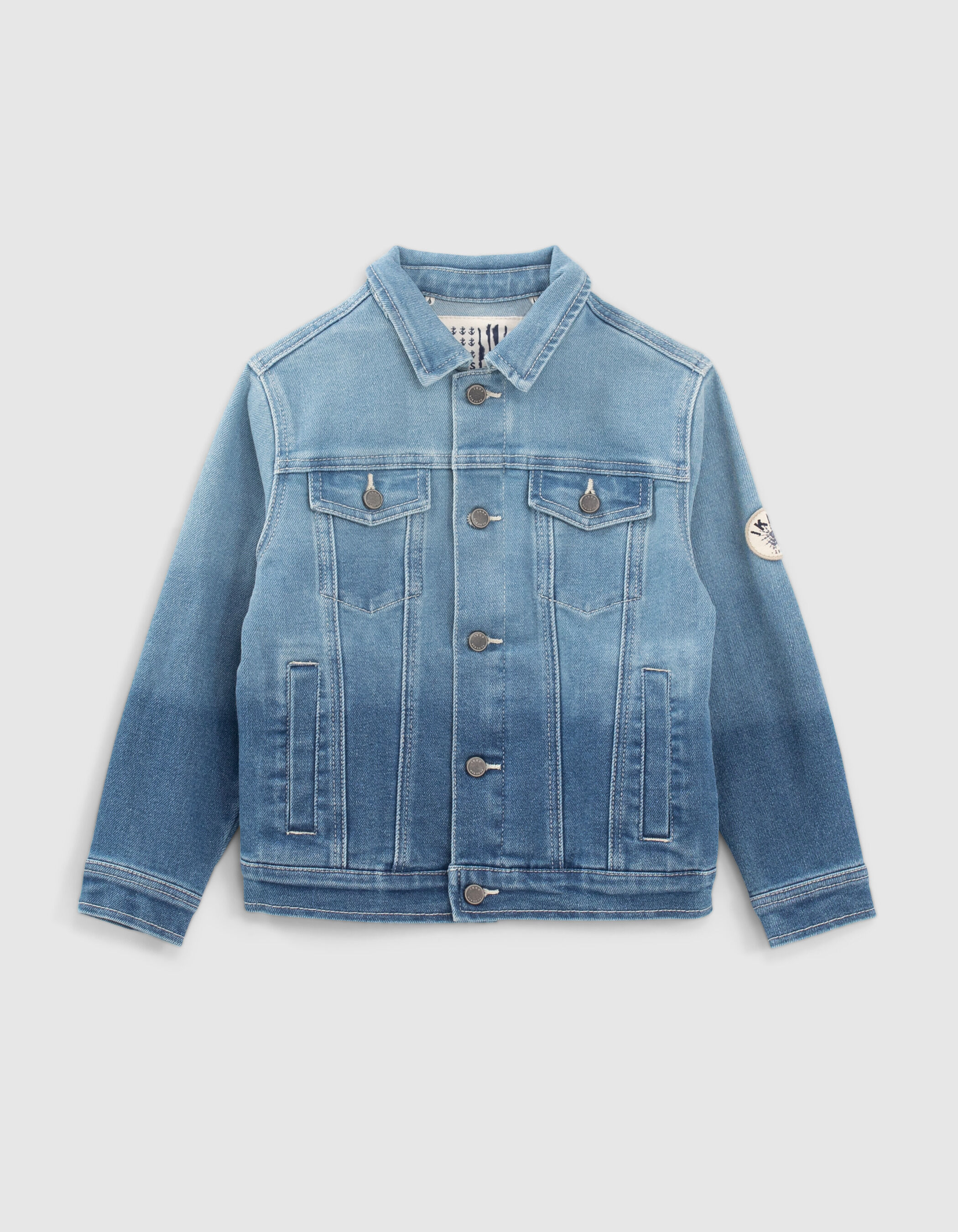 Veste en jean ikks 2025