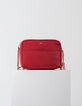 Rode leren handtas I.Code-3