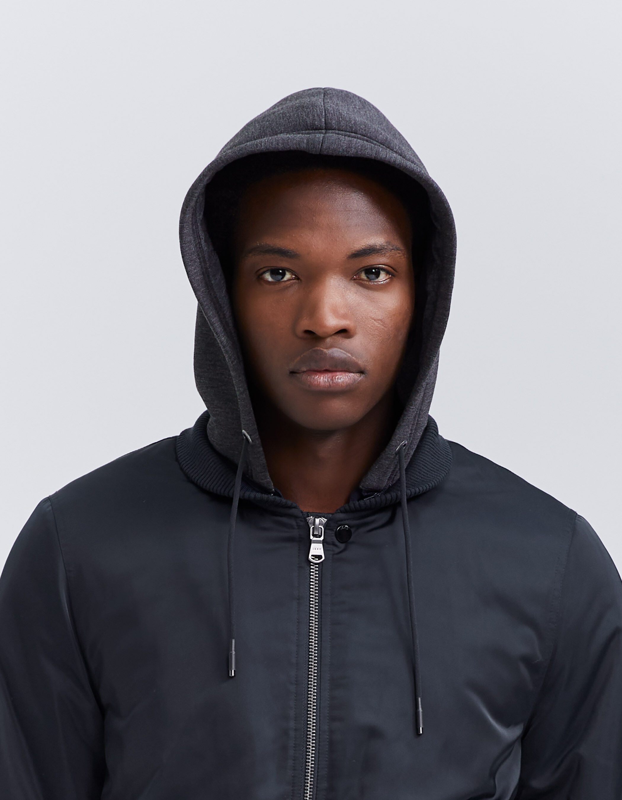 Bomber best sale with hood