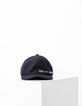 Men’s navy Paris-NY Sound Wave IKKS embroidered cap-3