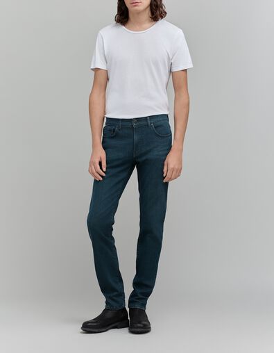Pantal&oacute;n vaquero Bruce Hombre WATERLESS botella verde SLIM - IKKS