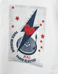Gebroken wit T-shirt opdruk platendraaier meisjes-2