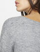 Jersey punto mullido leopardos strass hombros mujer-5