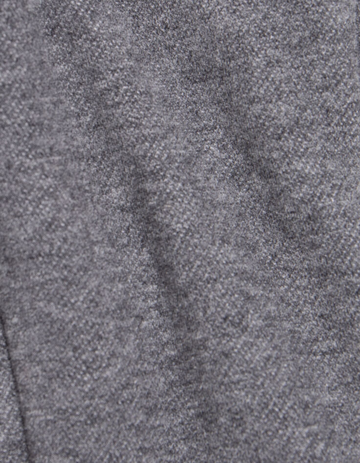 Pantalon gris ceinture bord-côte rayé bébé garçon-7