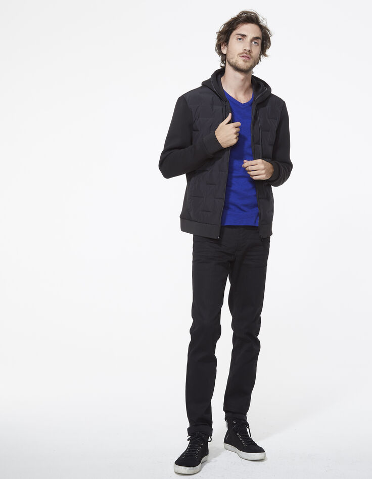 Camiseta azul hombre-5