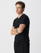 Camiseta L'Essentiel cuello pico Hombre-2