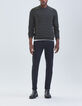 Zwarte SLIM chinobroek Heren-1