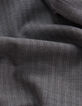 Pantalon carotte gris motif chevrons 7/8e Femme-7