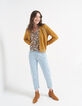 I.Code water pink top + multicoloured flower print-6