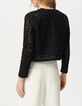 Chaqueta negra macram&eacute; calado-3