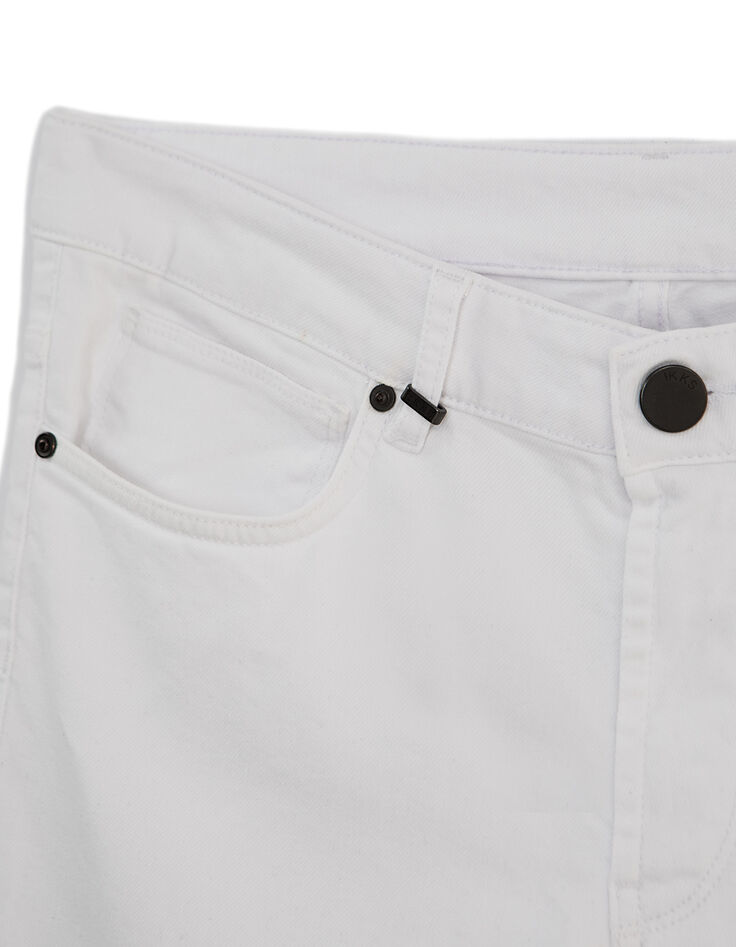 Men’s white slim jeans-2
