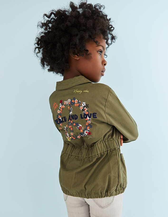 Veste Saharienne Kaki Yesta – Coupe Regular, Taille 44, 100% Coton, Femme, Neuve Avec étiquettes