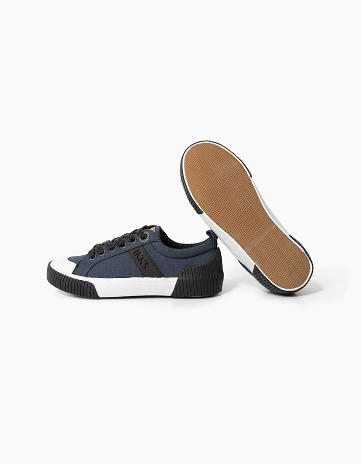 Boys’ navy trainers-4