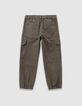 Jogger loose caqui niño-6