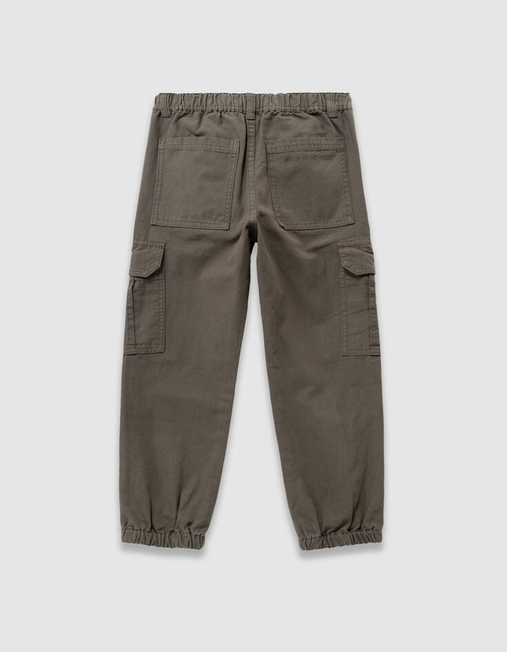 Jogger loose caqui niño-6