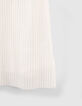 Goldfarbenes Mädchenplisseekleid mit Glitzer-6