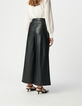 Pantalon large noir portefeuille Femme-3