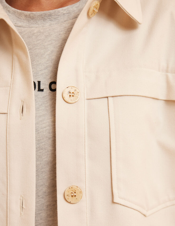 Veste &eacute;crue esprit surchemise I.Code-5