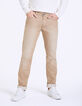 Men's beige Salvation slim jeans-3