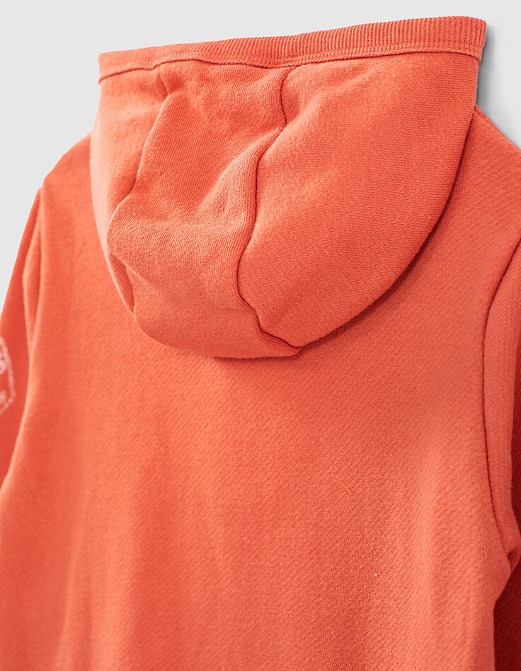 Cárdigan coral estampado efecto sello mangas chico-5 Cárdigan coral estampado efecto sello mangas chico-5