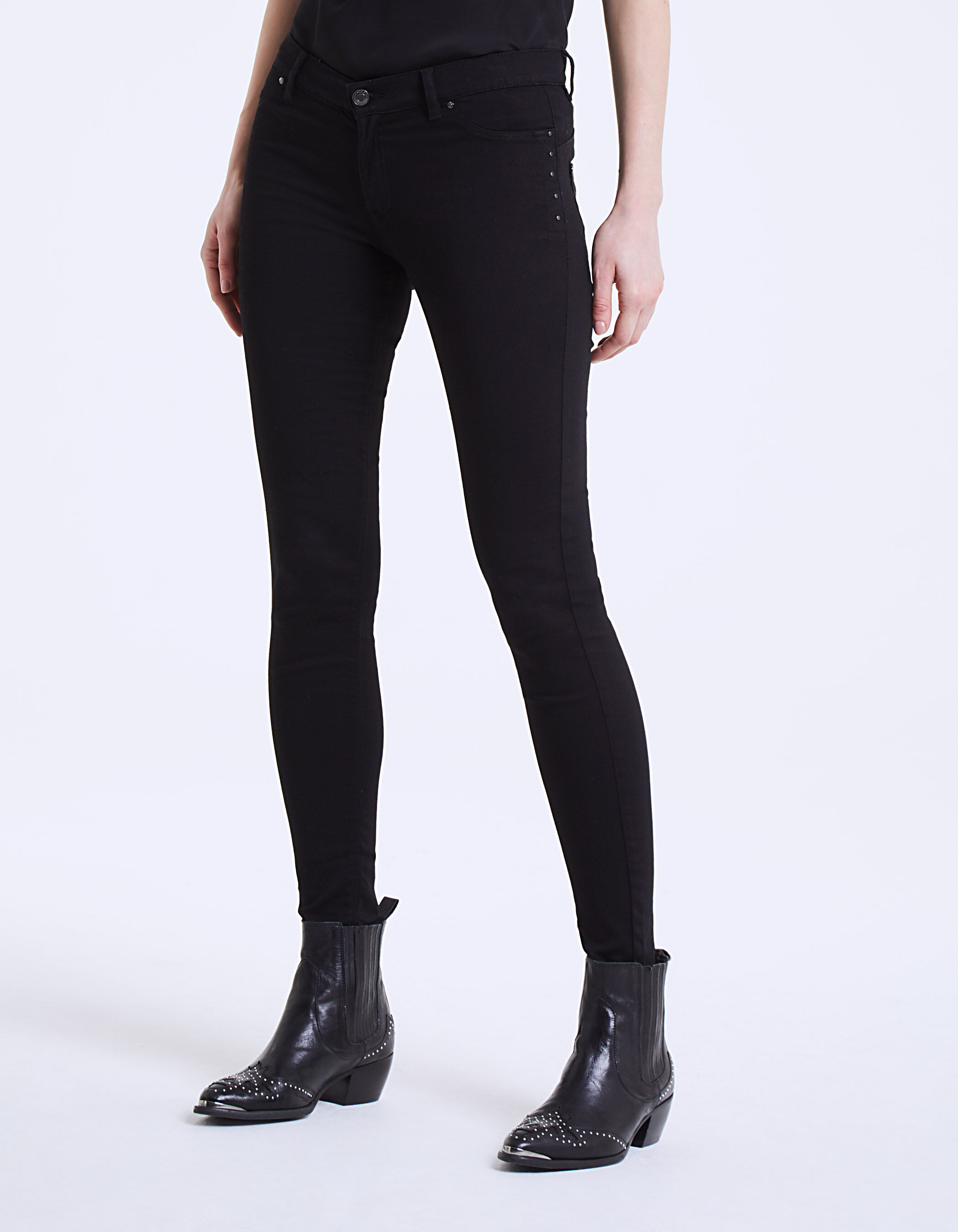 Zwarte jegging dames