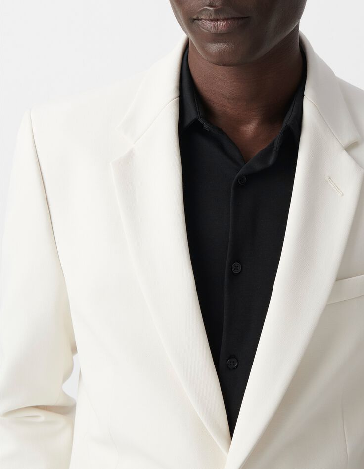 Veste de costume blanche Homme-4