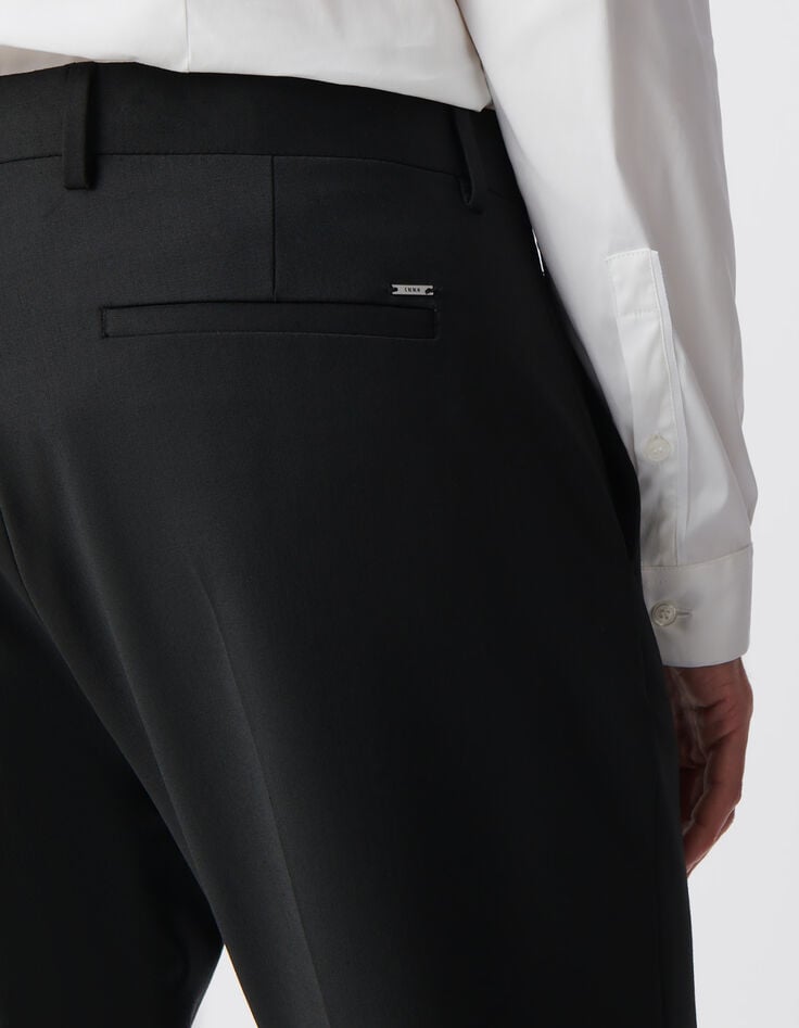 Pantalon de costume SLIM noir TRAVEL SUIT Homme-4 Pantalon de costume SLIM noir TRAVEL SUIT Homme-4