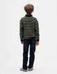 Boys’ raw blue straight jeans-2