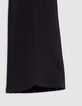 Pantalon FLARE noir avec plis-nervures fille-5