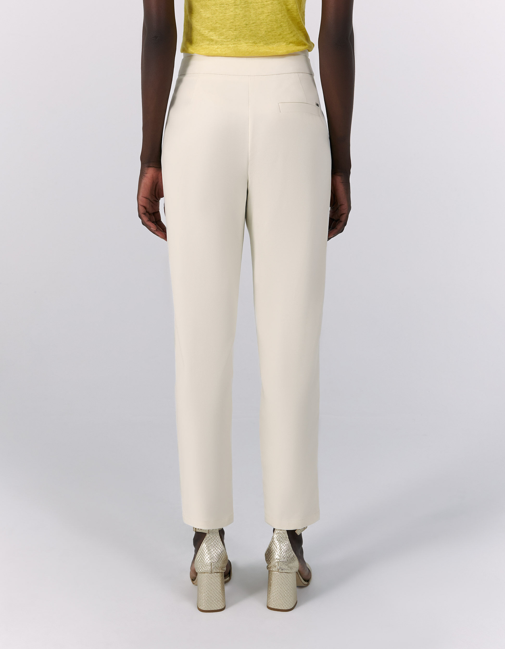 Pantalon ecru femme new arrivals