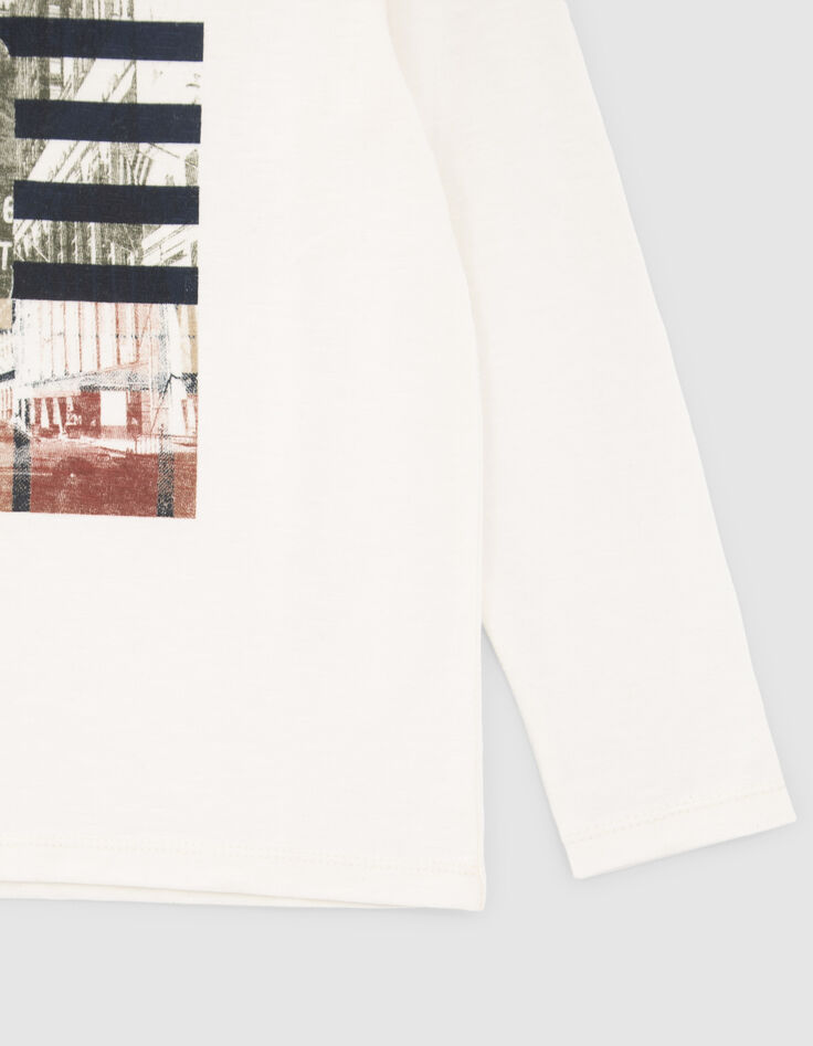 T-shirt &eacute;cru visuel drapeau gar&ccedil;on-4