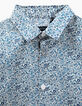 Boy’s ultramarine Liberty flower fabric shirt-2