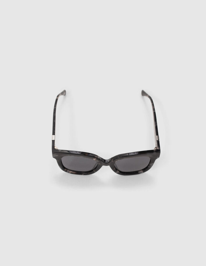 Graue Schildpatt-Damensonnenbrille im Schmetterlingsstil - IKKS
