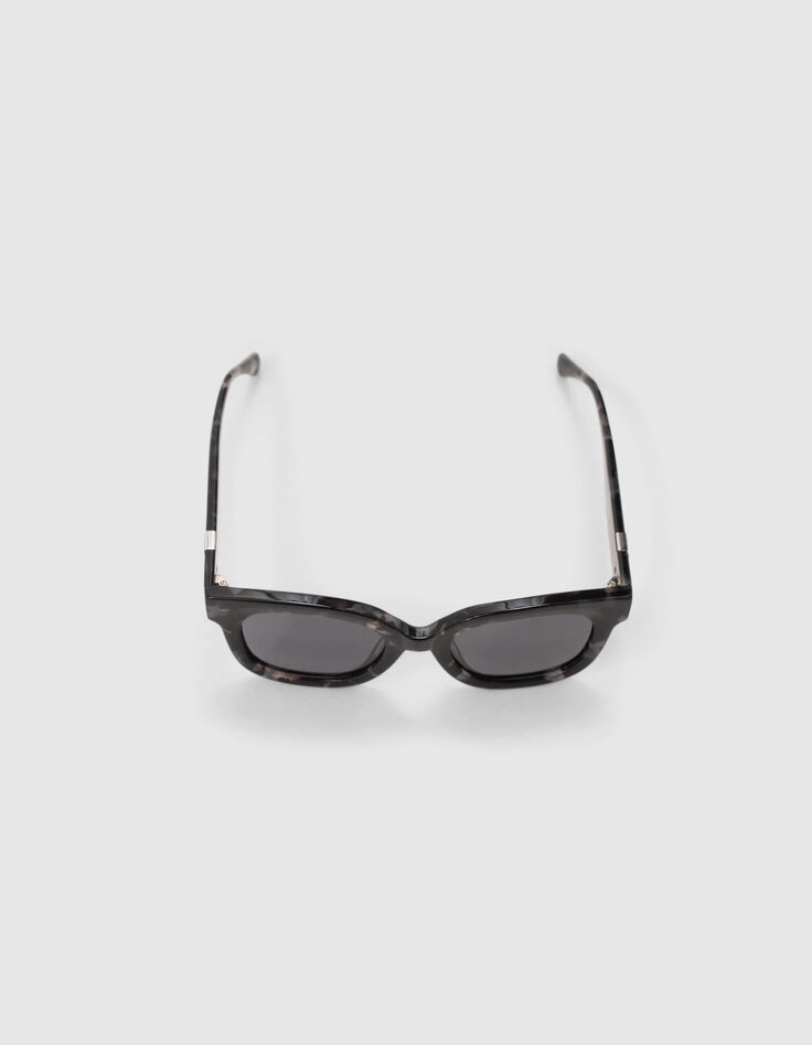 Gafas de sol grises carey estilo mariposa mujer-5
