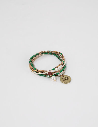 Set de 5 bracelets élastiques perles femme - IKKS