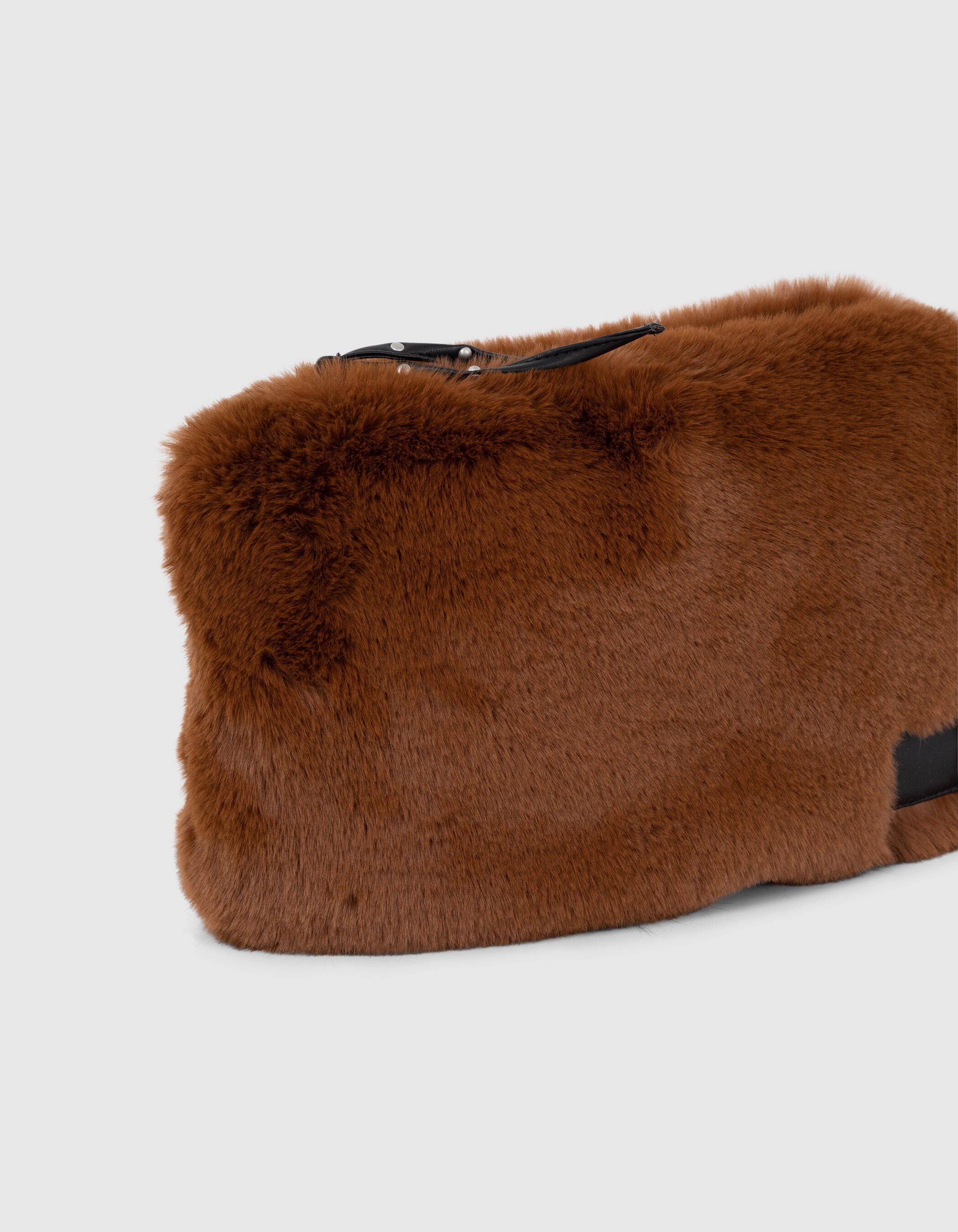 Pochette fourrure on sale