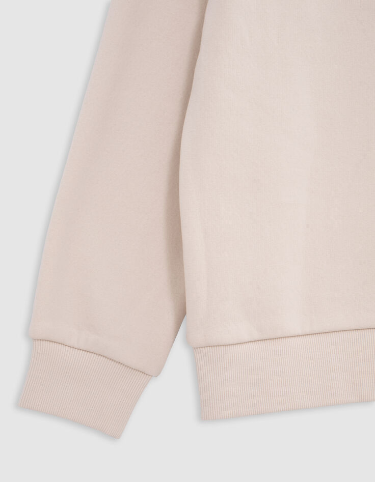 Boy's beige visual gum pyramid sweatshirt-4