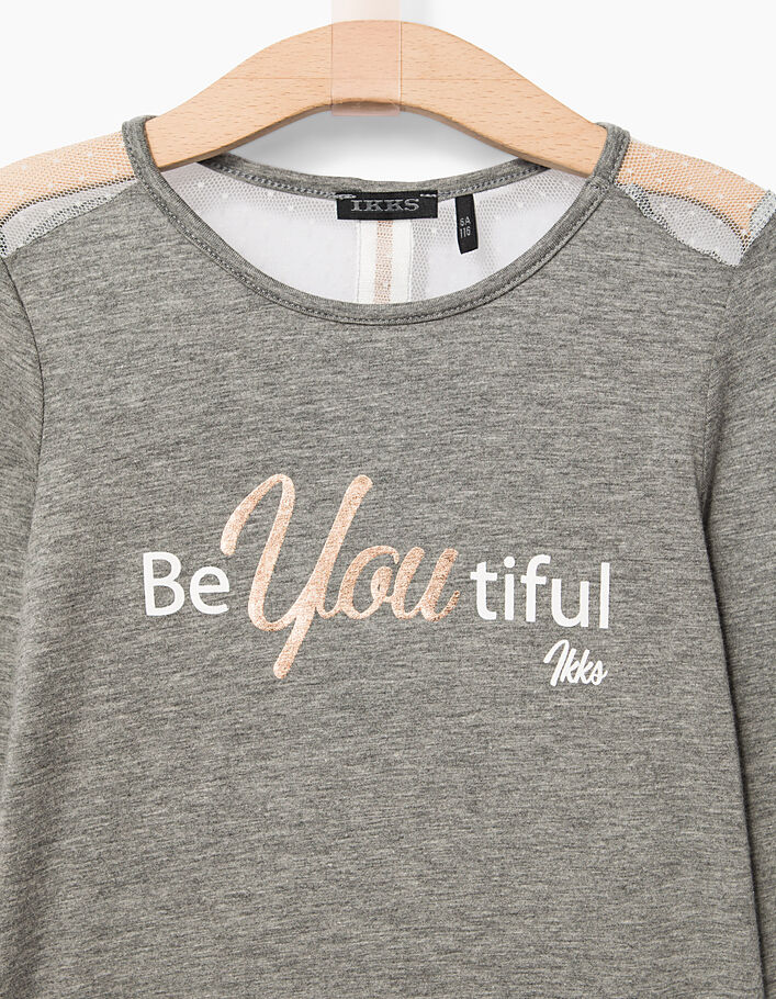 Girls’ 'BeYOUtiful' T-shirt - IKKS