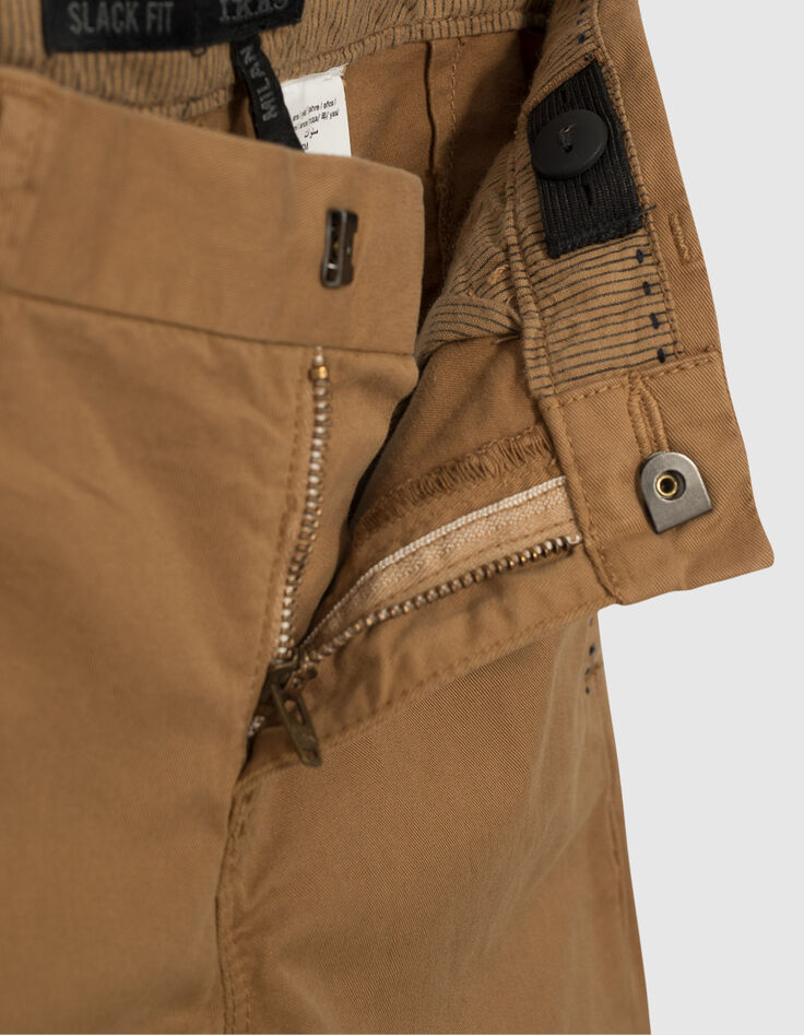 Boys’ camel chinos-3