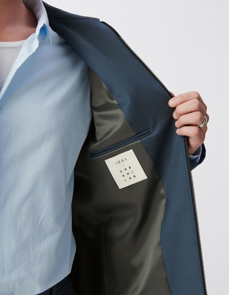 Men’s ink zip-up TRAVEL SUIT jacket-6